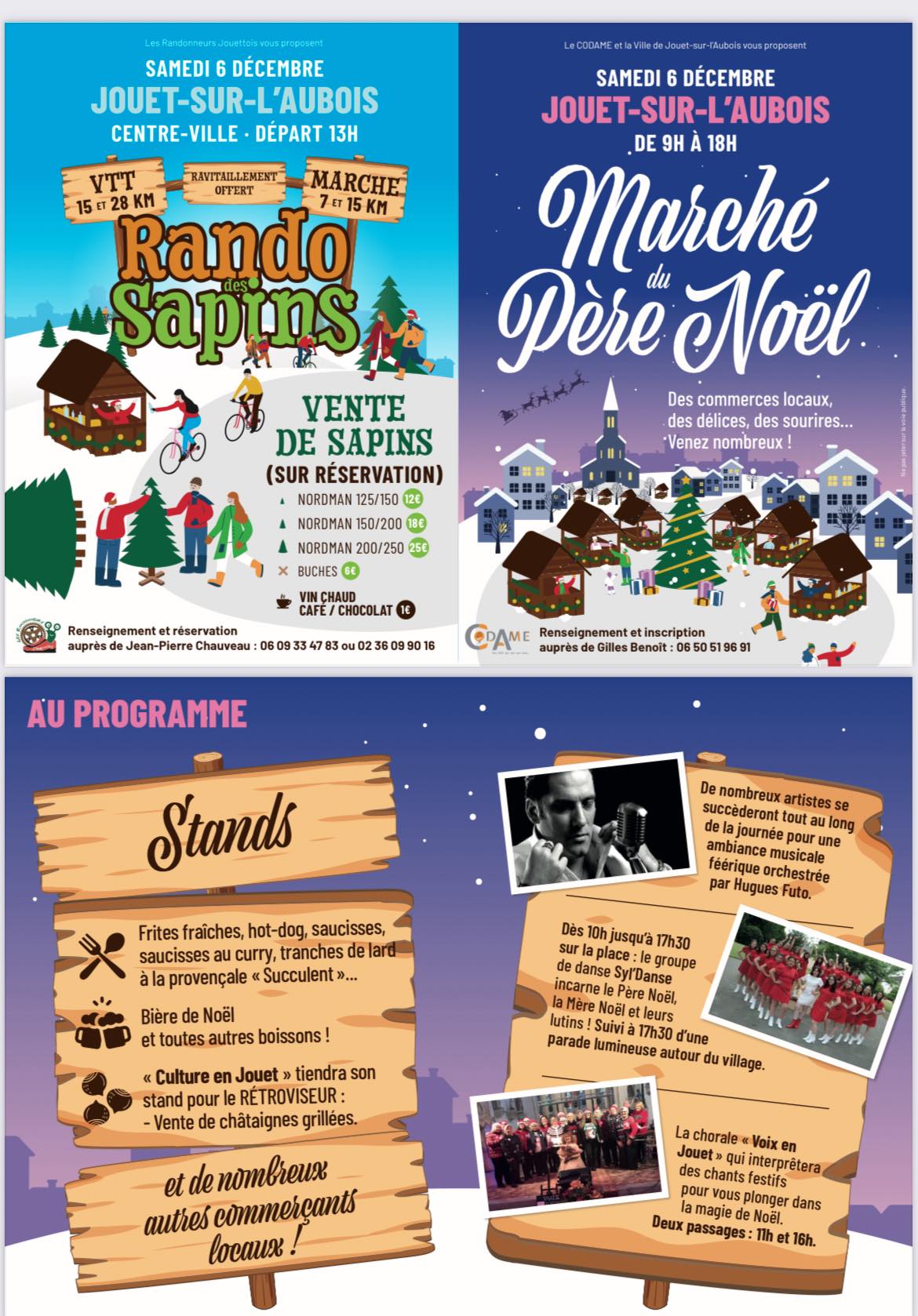 Marché du Père Noël le Samedi 6 Décembre