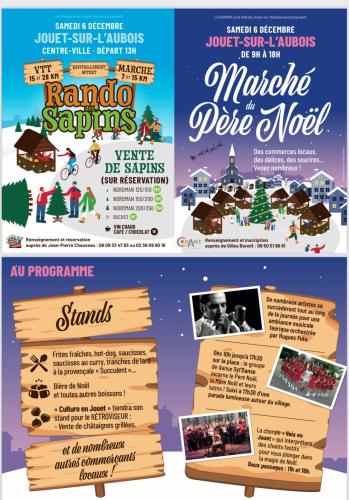 Marché du Père Noël le Samedi 6 Décembre